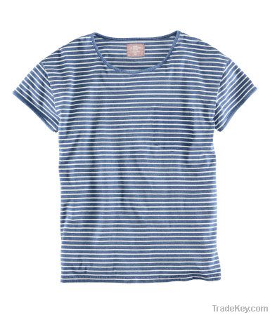 Short sleeve Yarn Dyed T-shirt