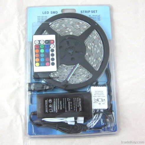 RGB Led Strip Flexible Light 60led/m 5M 300 LED SMD DC 12V+ IR Remote