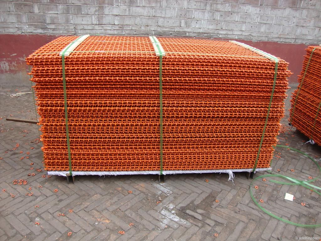 pvc coated square wire mesh/calf cage floor