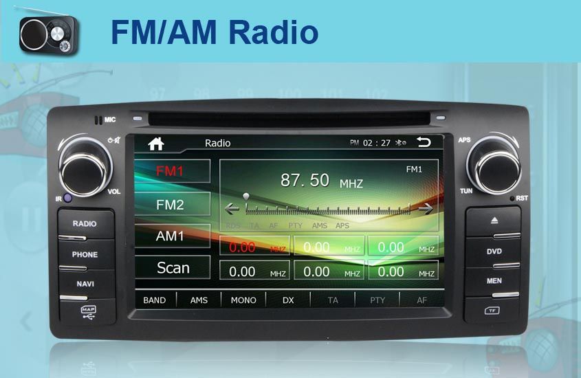 6.2"CAR DVD GPS NAVIGATION RADIO AUDIO BLUETOOTH TV FOR BYD F3  TOYOTA COROLLA E120