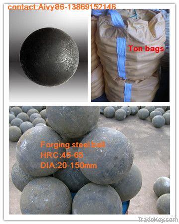 high hardness forging steel ball