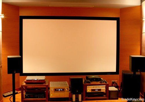 Frame Wall Mounting Projection Screen for home Cinema