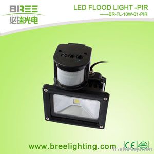 10W LED PIR flood light