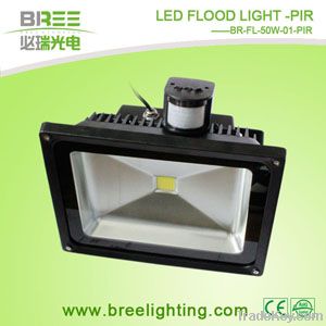 50W LED PIR flood light