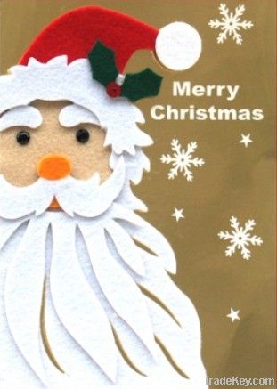 Handmade Christmas greeting card