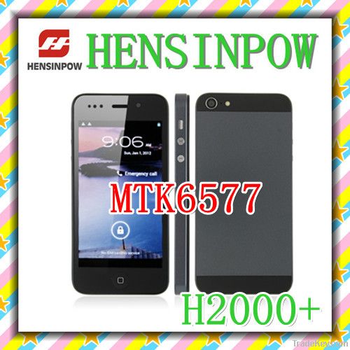 Hero H2000+ Smart Phone Android 4.0 MTK6577 Dual Core 3G GPS 4.0 Inch