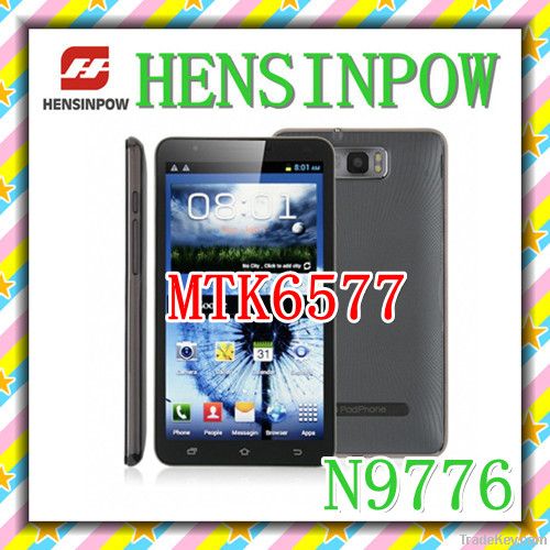 N9776 Smart Note II 6.0 Inch Android 4.0 MTK6577 Dual Core 3G GPS 8.0