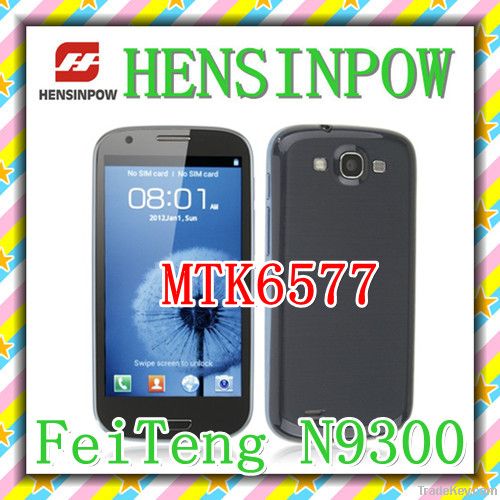 FeiTeng N9300+ Smart Phone Android 4.0 MTK6577 Dual Core 3G GPS 4.7 In
