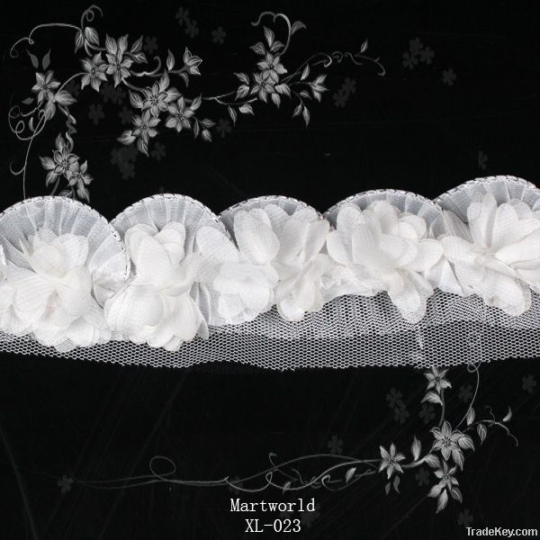 factory direct sale fashion flower lace trim