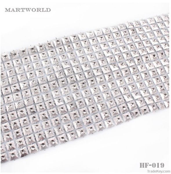 Crystal Rhinestone Sew on Strip Mesh(MW#9)