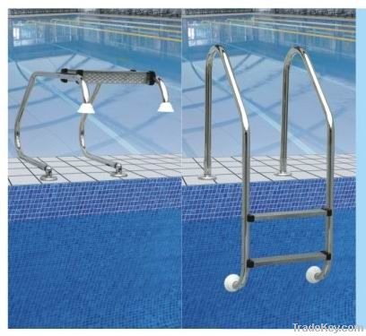 stainless steel swimming pool step ladder