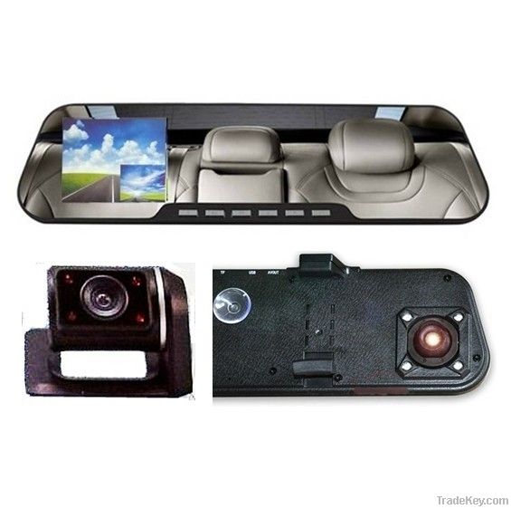 HD Car Black Box / Vehicle Dual Camera Car DVR