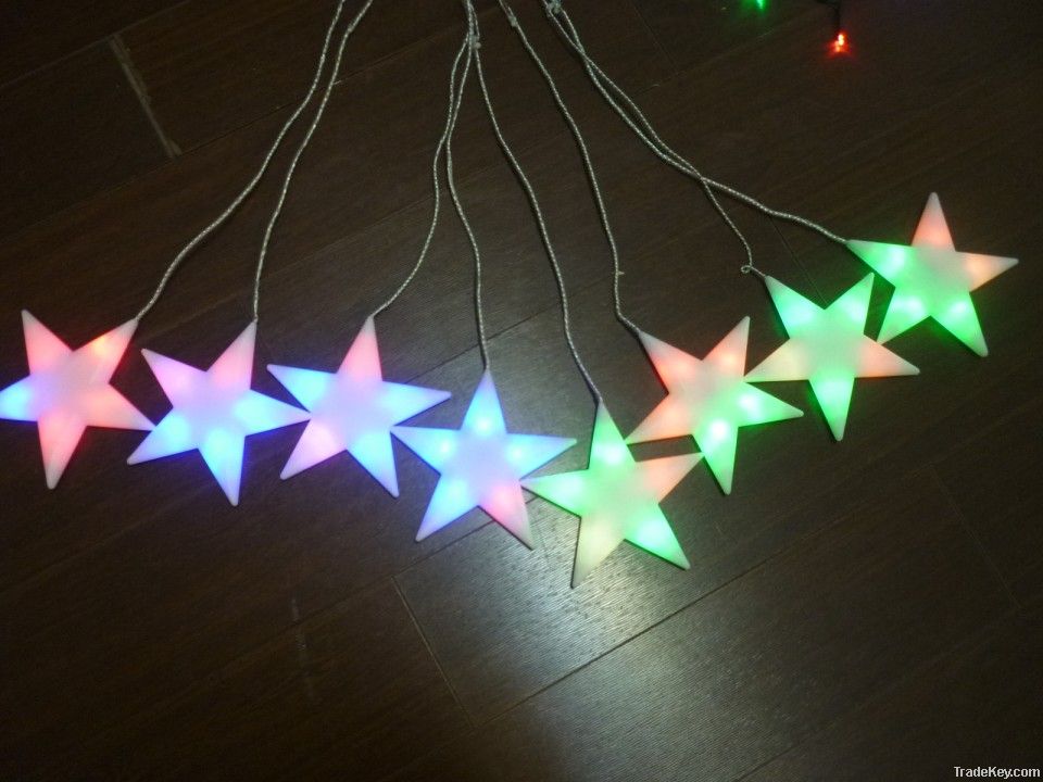 Christmas light with decoration/LED star light/LED christmas light
