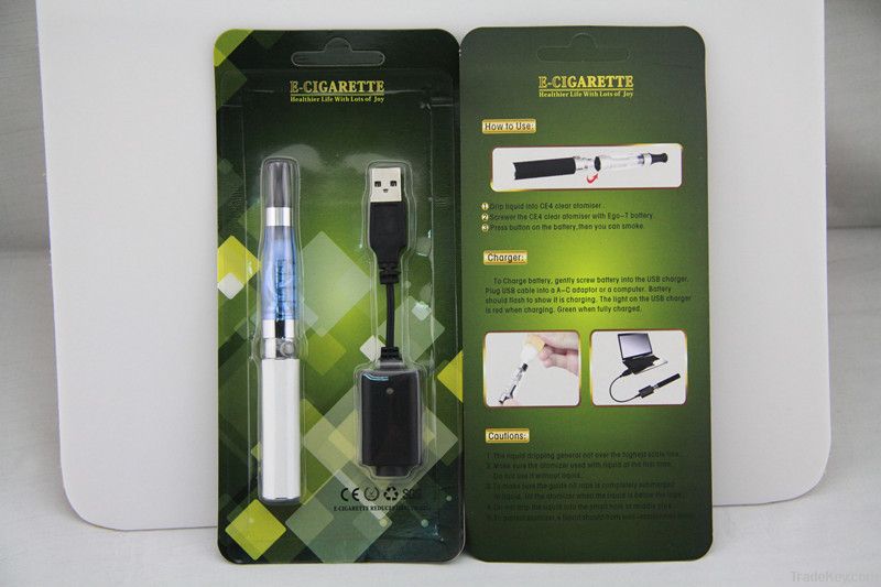 2012 hottest e cigarette Ego-t+CE4 clearomizer