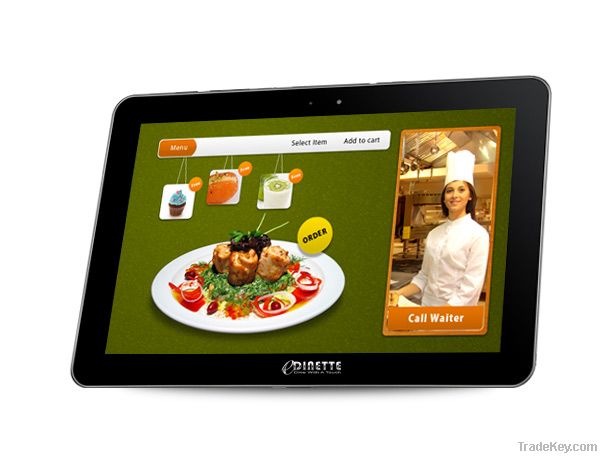 e-Dinette - Dine with a touch ( Touch Screen for a digital menu)
