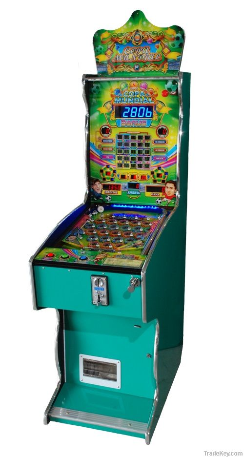 Copa Mundial Pinball game machine