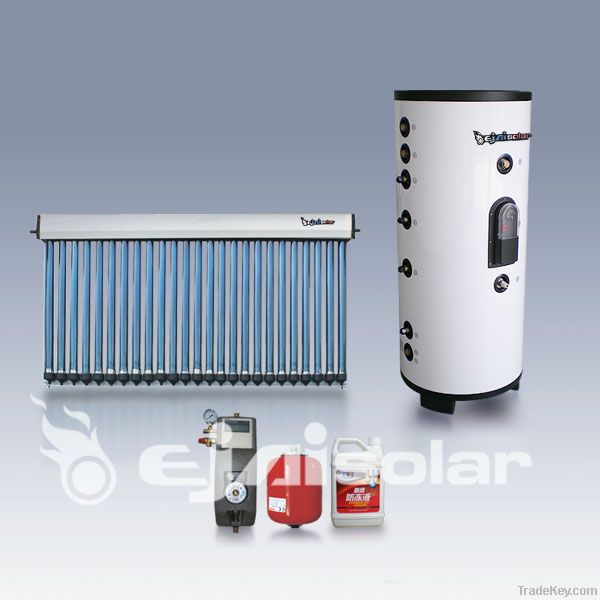 Split pressurized vacuum tubes solar water heater for home us