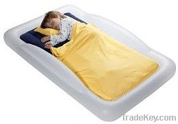 PVC Flocked Inflatable Camping Air Mattress for children
