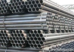 ERW black welded steel pipe