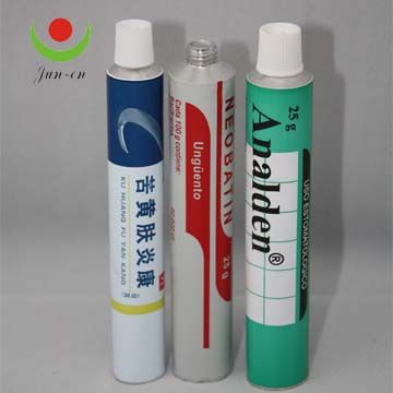 soft aluminum tube for ointment