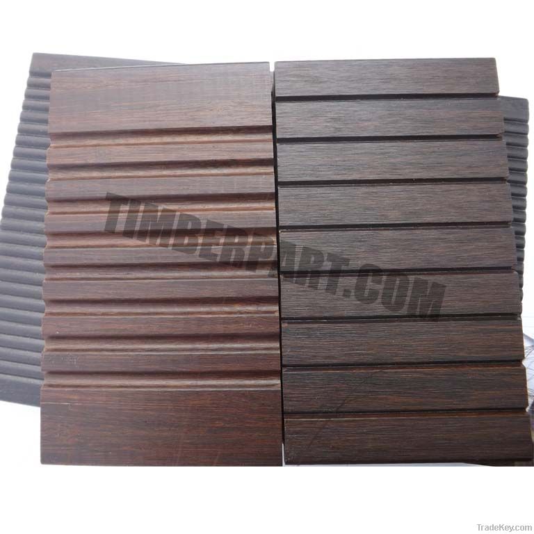 Strand Woven Bamboo Outdoor Flooring