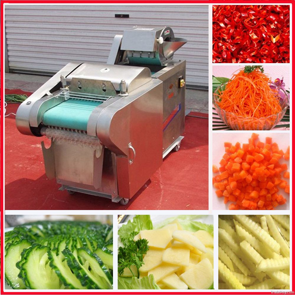 High yield of vegetable cutter machine, Cheap price and various shapes
