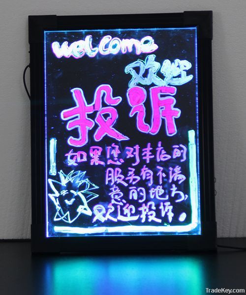 Hot Sparkle Led Writing Board for Advertising