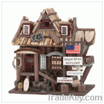 Wooden Retstaurant Birdhouse