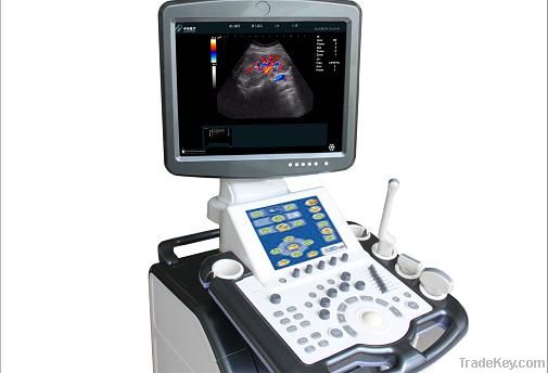 Touch Screen Color Doppler Ultrasound Scanner