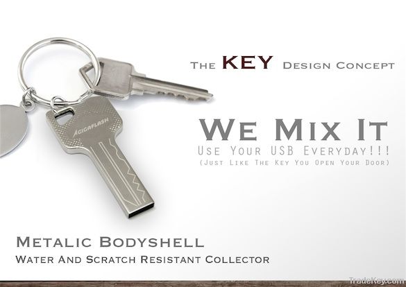 Key Shape USB flash drive