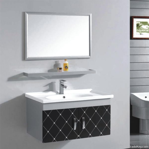 wall mounted stainless steel bathroom cabinet