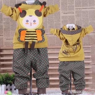 cotton children's clothes kids cartoon wear set