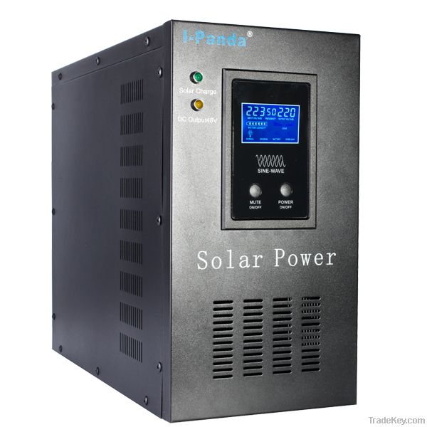 Pure sine wave inverter with built-in solar controller 3000W