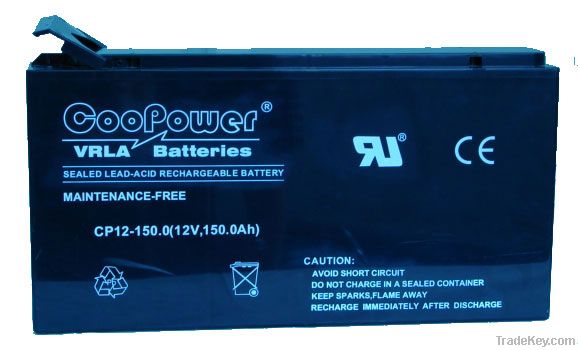 12V150Ah Coopower Lead-acid battery