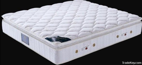 high quaity pillow top pocket spring foam mattres