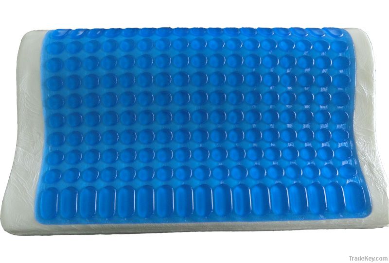 2012 hot sale gel infused memory foam pillow