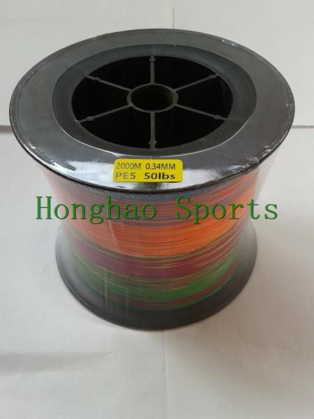 10LB 150M Dyneema Braid Fishing Line Multicolor By Honghao Sports CO., LTD