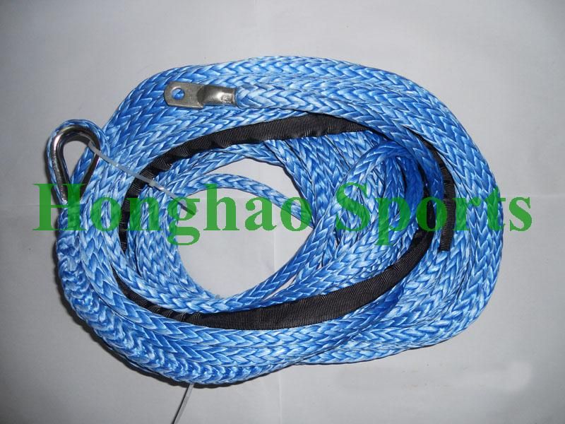 11MM 25M Synthetic Winch Rope Blue