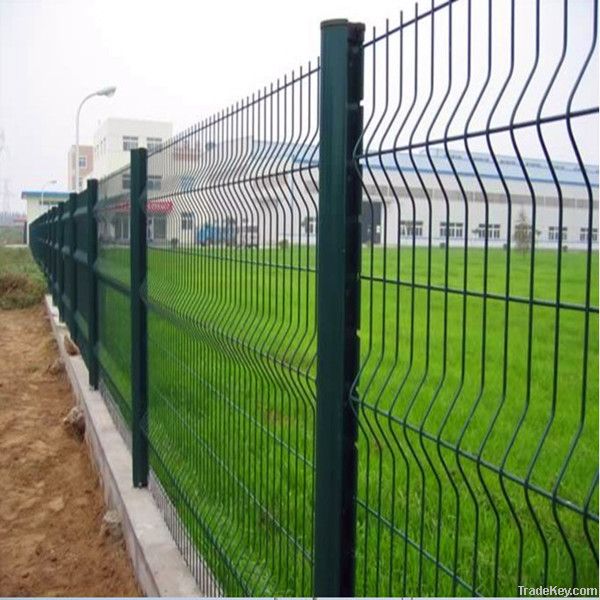 PVC coated welded wire mesh fence garden fence welded mesh fence yard