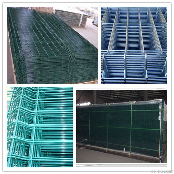 PVC coated welded wire mesh fence garden fence welded mesh fence yard