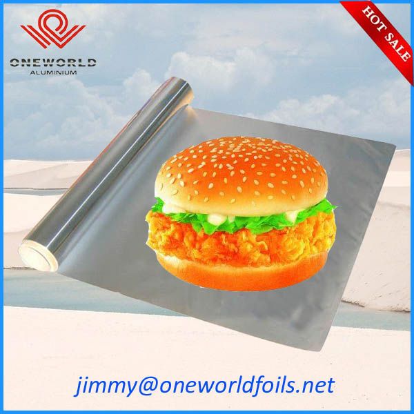 Aluminu foil for food packing