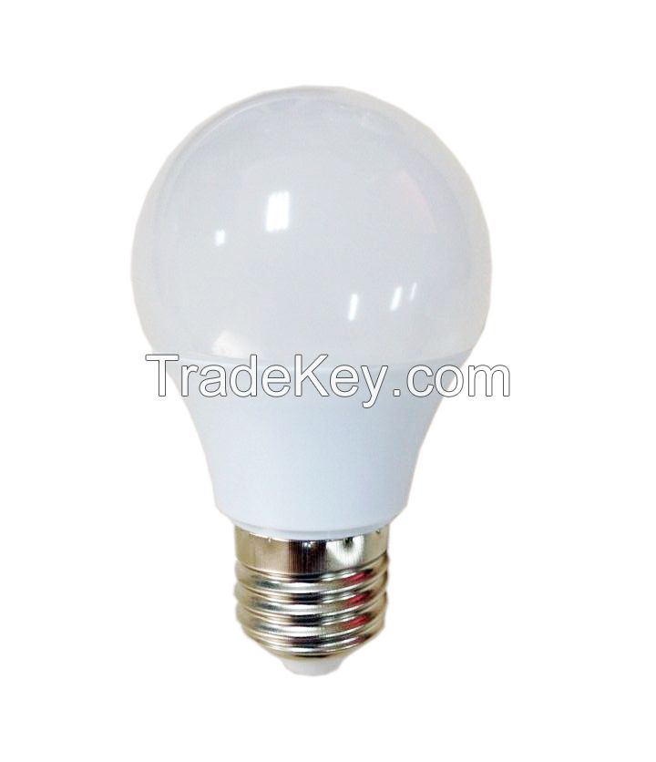 3W/5W/7W LED Plastic Bulb E27/B22