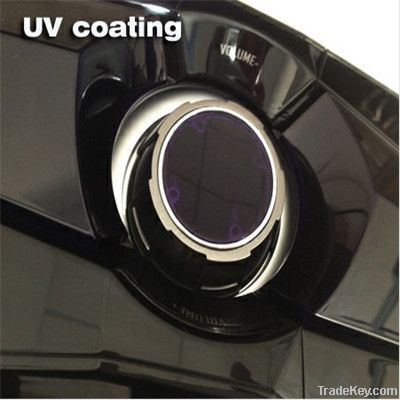 cnc machining plastic prototype by uv coating