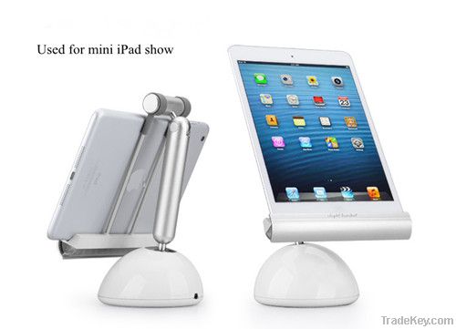 Sstand for iPad stand/tablet with LED desk lamp for sell