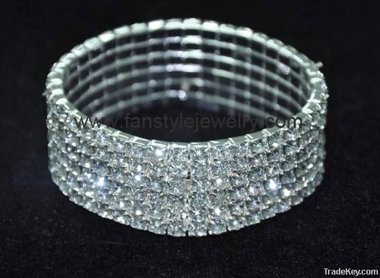 Rhinestone Series Bracelets & Bangle