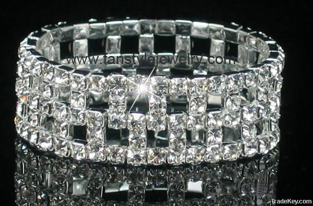 Rhinestone Series Bracelets & Bangle