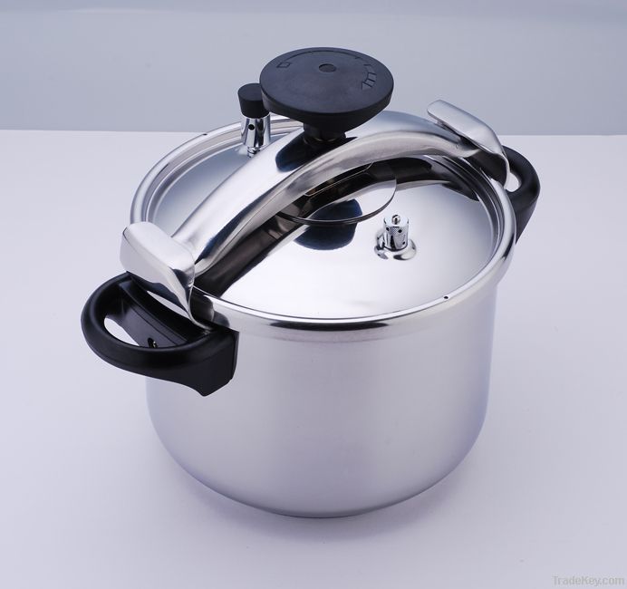 Explosion proof straight stainless steel pressure cooker