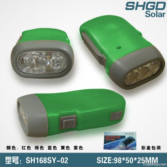 Hot sale dynamo flashlight