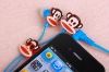 newest style and fashion mouth monkey cartoon earphone