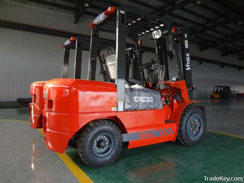 6t loading capacity diesel forlift truck CPCD60